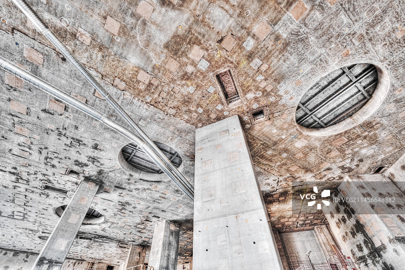 ITER聚变研究反应堆建设图片素材