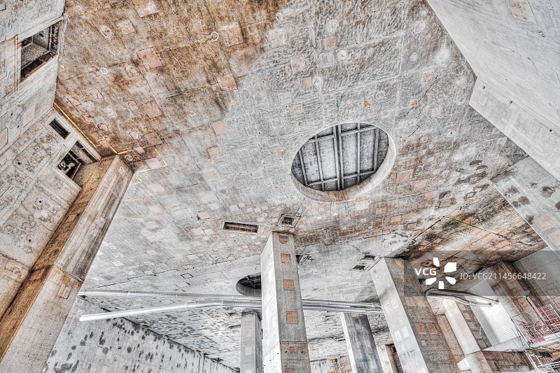 ITER聚变研究反应堆建设图片素材