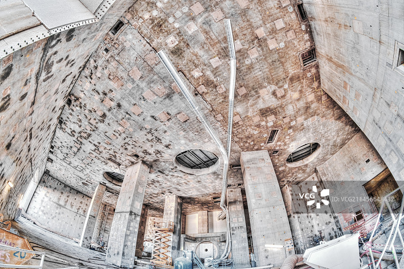 ITER聚变研究反应堆建设图片素材