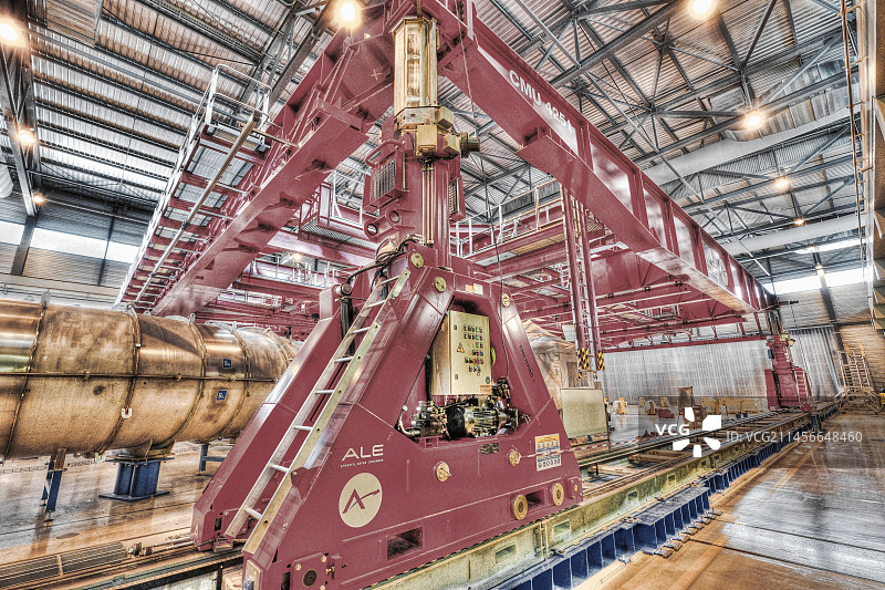 ITER聚变研究反应堆建设图片素材