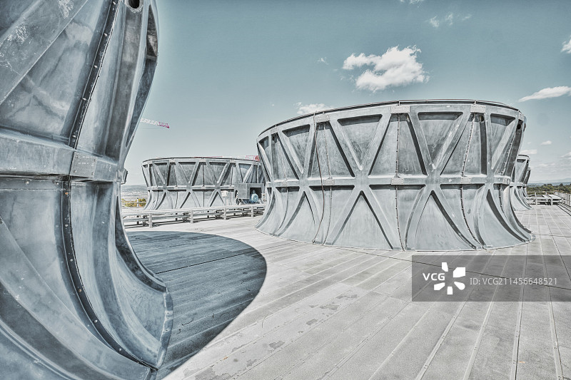 ITER聚变研究反应堆建设图片素材