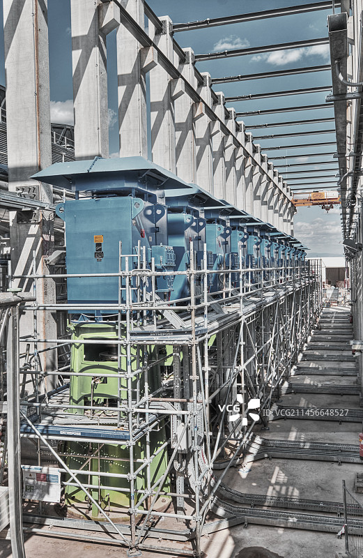 ITER聚变研究反应堆建设图片素材