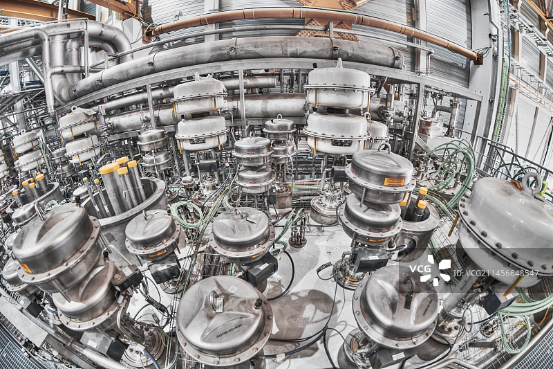 ITER聚变研究反应堆建设图片素材