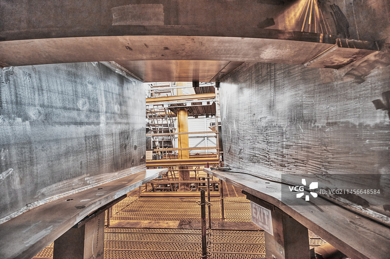 ITER聚变研究反应堆建设图片素材