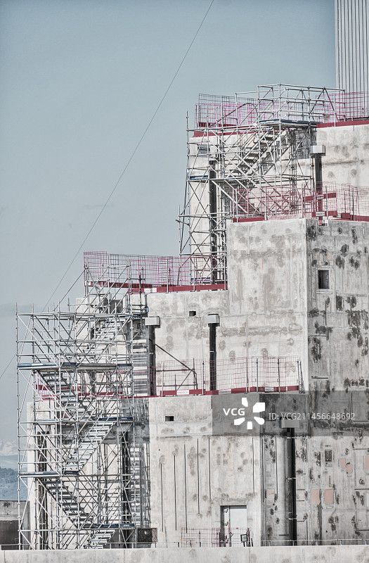 ITER聚变研究反应堆建设图片素材