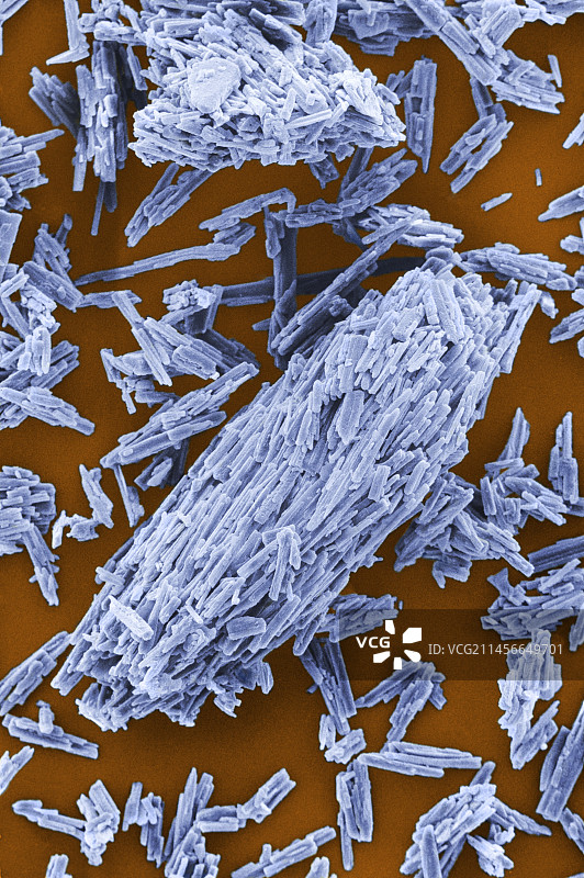 无水胆固醇结晶图片素材