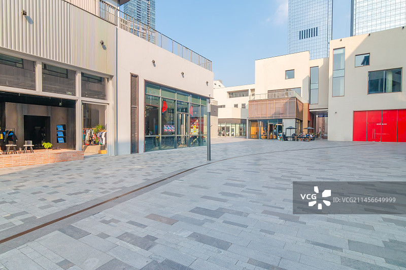 深圳现代商业街道图片素材