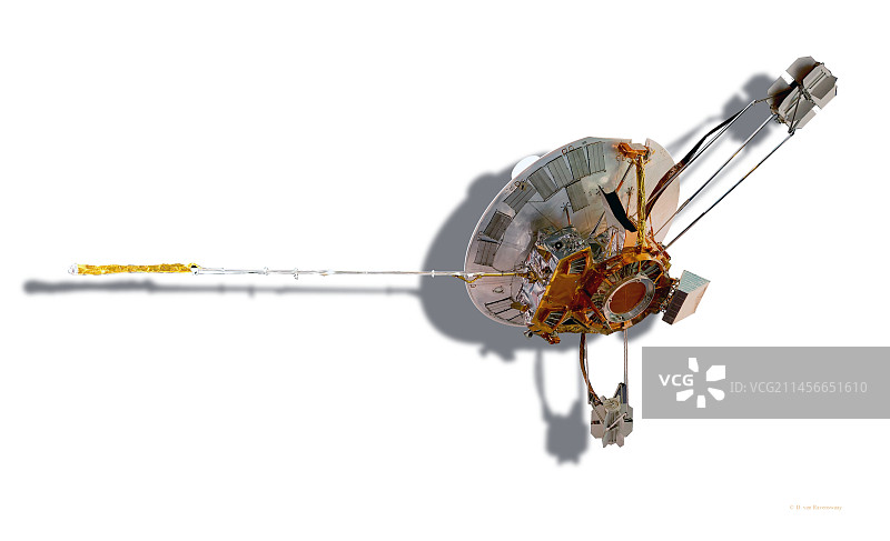 先锋10号宇宙探测器，插图图片素材