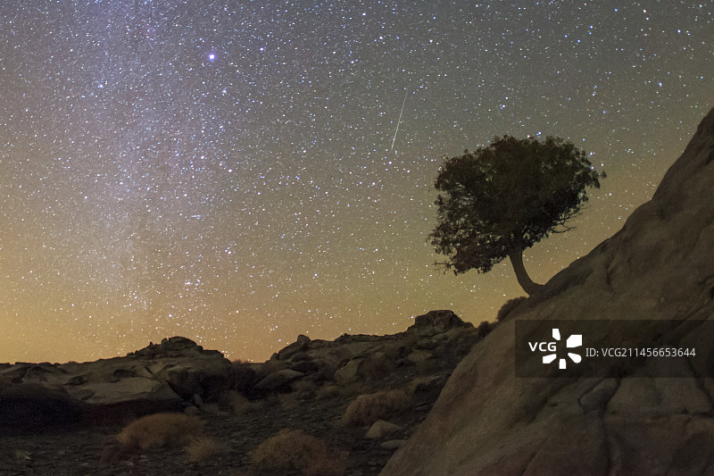 大犬座与金牛座流星雨图片素材