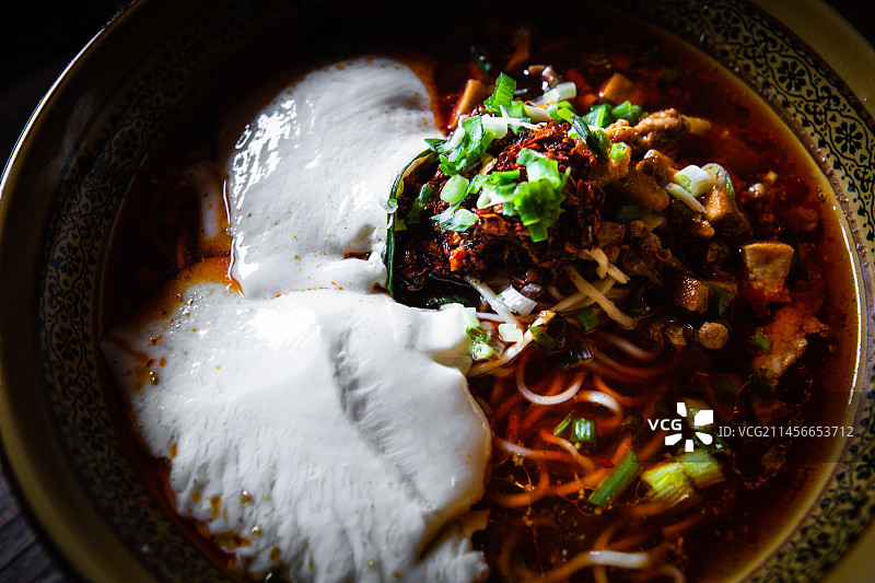贵州美食豆花面图片素材