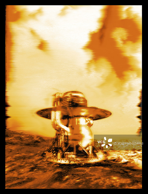 金星探测器插图图片素材