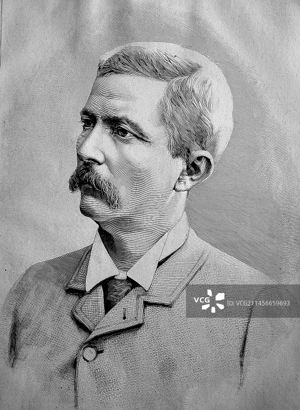 亨利·莫顿·斯坦利，威尔士裔美国探险家图片素材