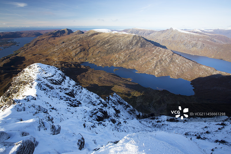 英国苏格兰阿迈德根的景色图片素材