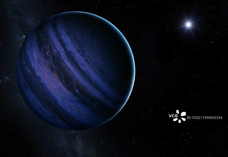 X行星插画图片素材