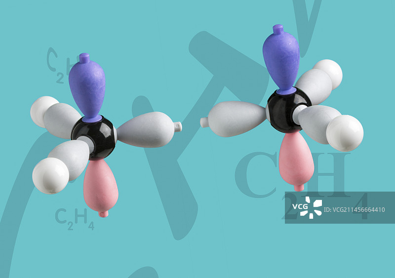 乙烯杂化前模型图片素材