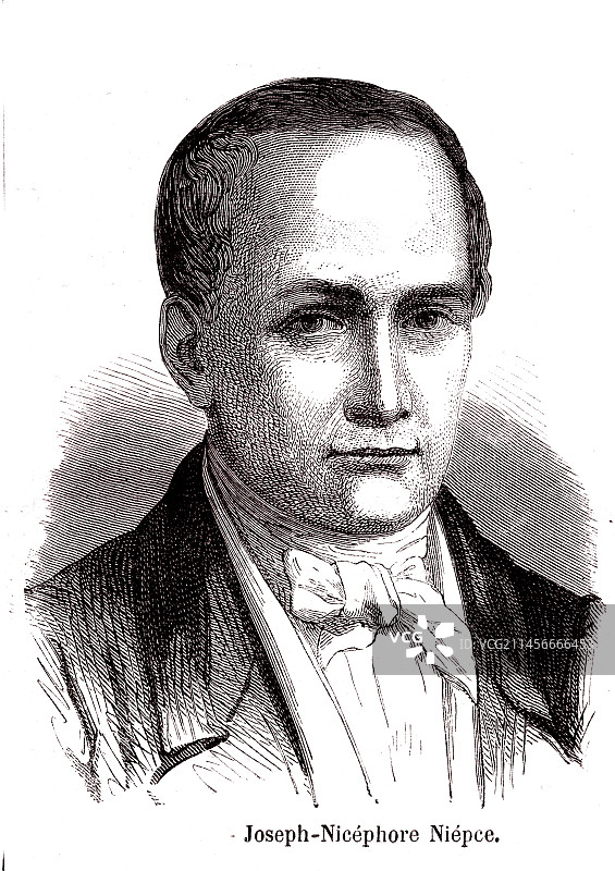 约瑟夫·尼塞福尔·涅普斯，法国发明家图片素材