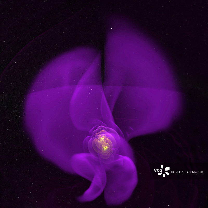 引力波模拟图片素材