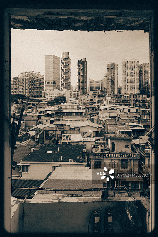 城市的另一面图片素材