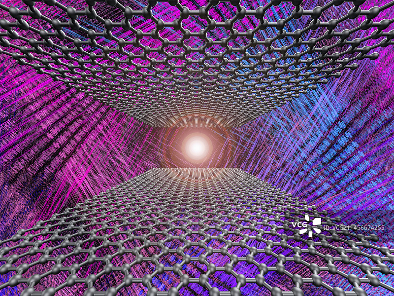 石墨烯片插图图片素材