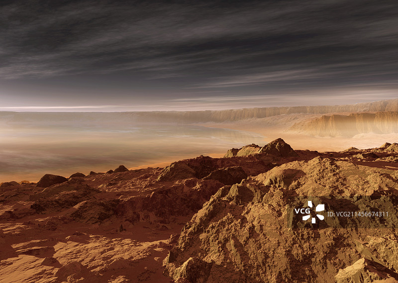 开普勒-1649c表面插图图片素材