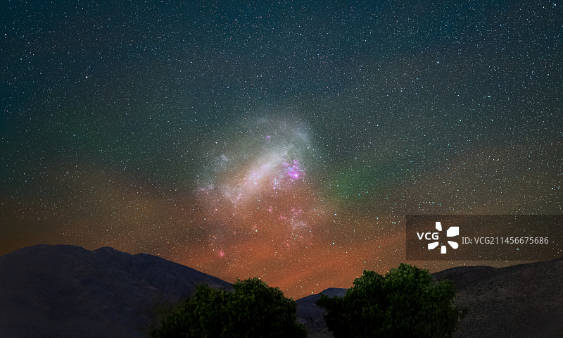 大麦哲伦星云图片素材