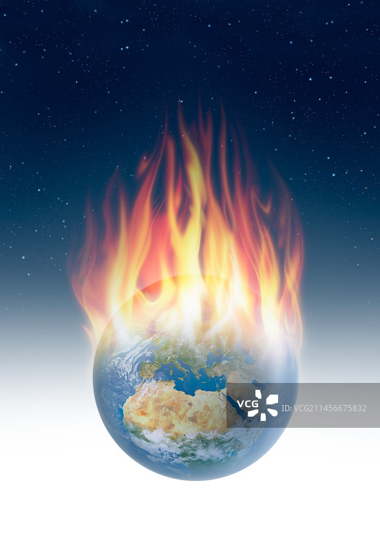 全球变暖概念插图图片素材