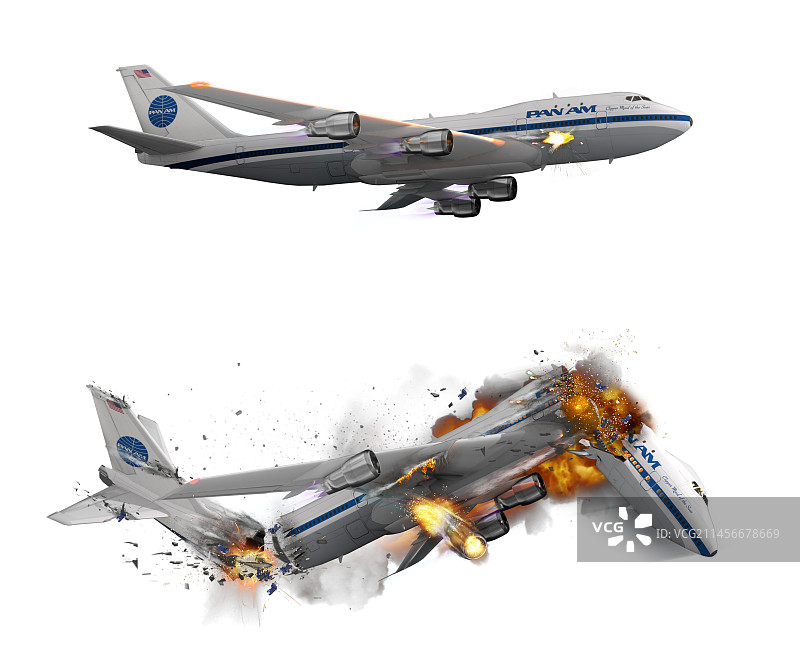 1988年洛克比空难，图示图片素材