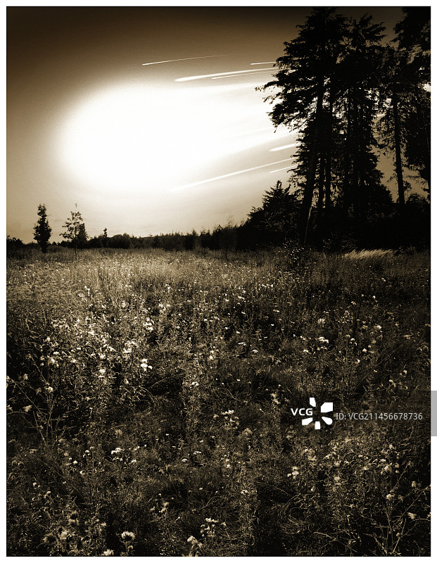 通古斯事件插图图片素材