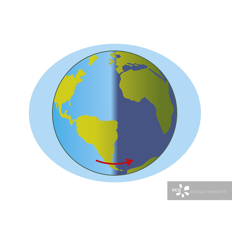 潮汐，插图图片素材