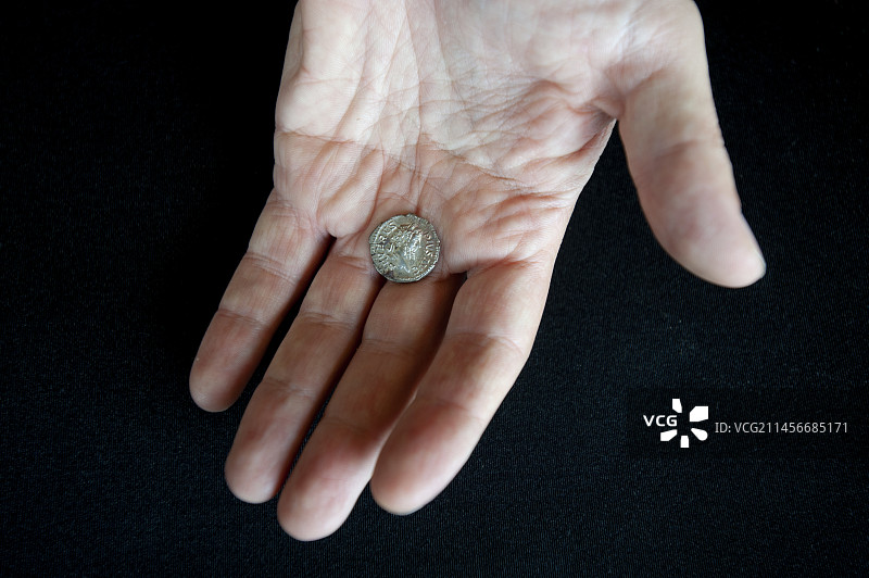 罗马硬币图片素材