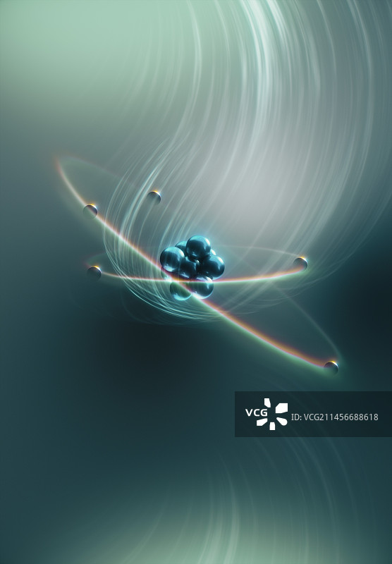 硼原子，图示图片素材