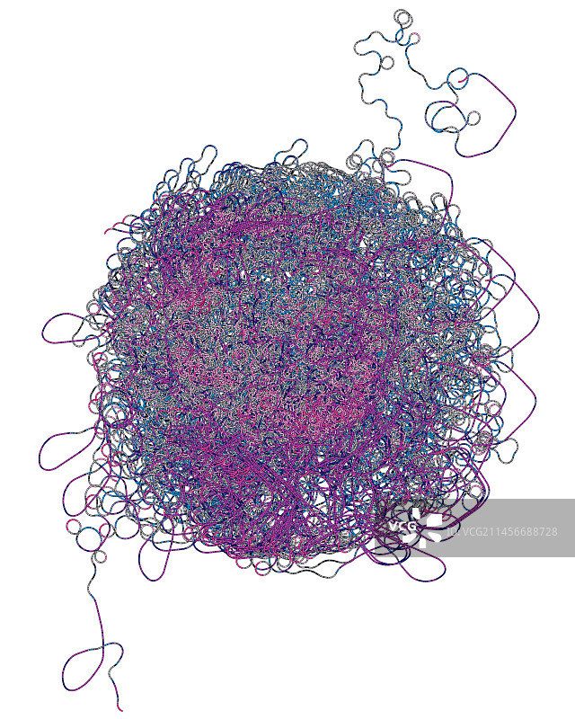 新冠病毒基因组表示，数据可视化图片素材