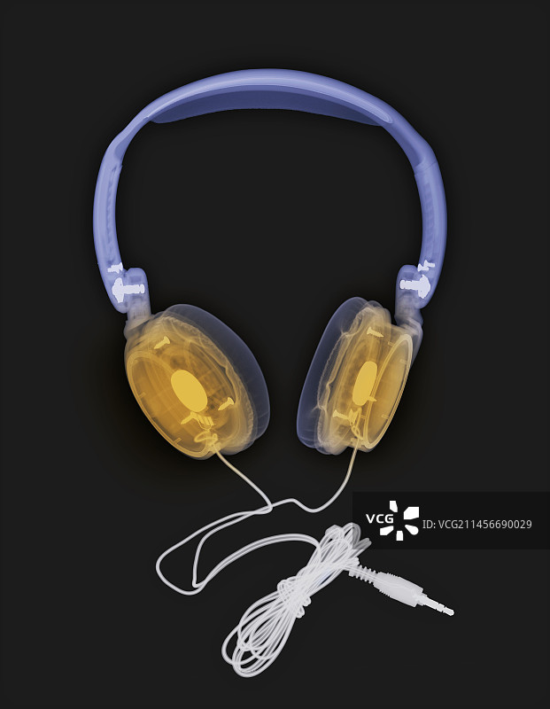 耳机、X光图片素材