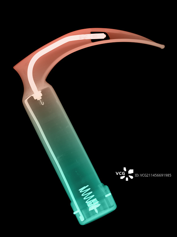 喉镜X光片图片素材