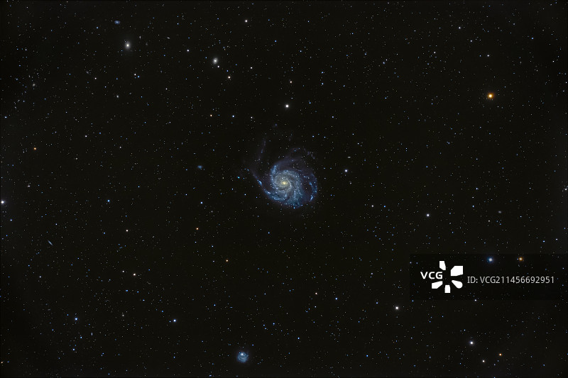 风车星系图片素材