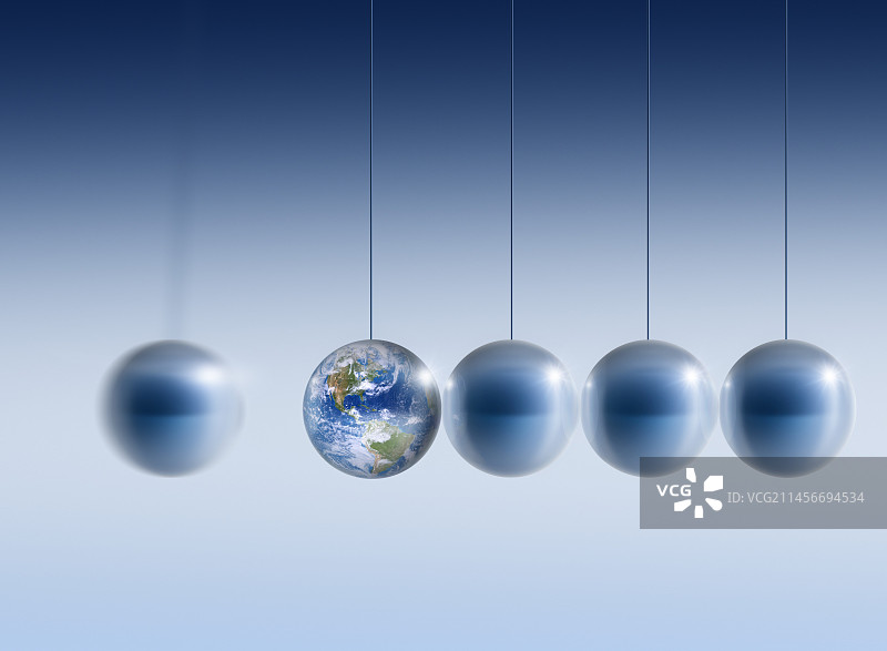 牛顿地球概念图图片素材