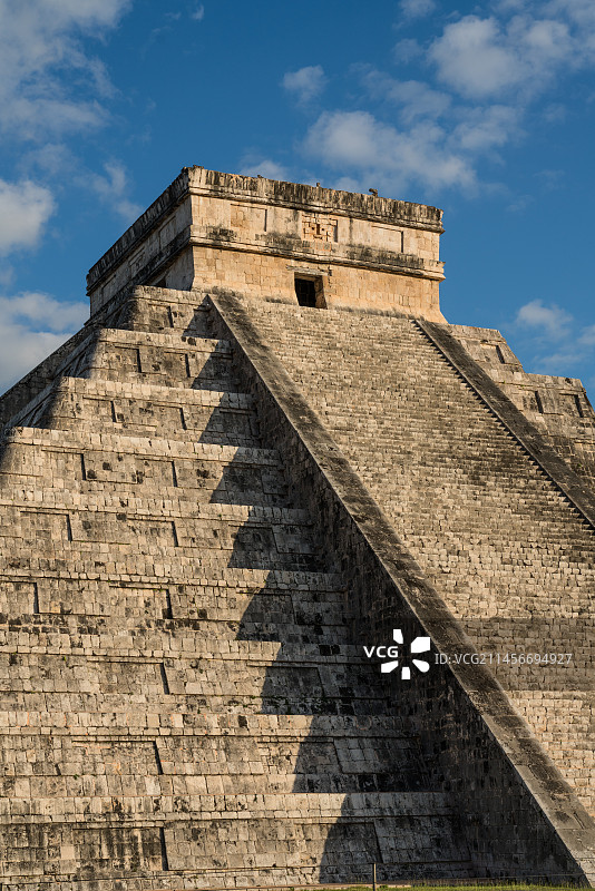 墨西哥奇琴伊察库库尔坎神庙图片素材