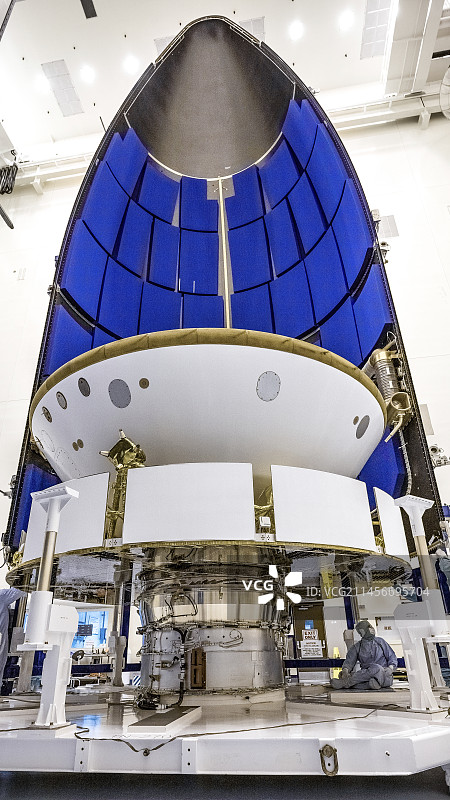 准备发射的2020火星探测器有效载荷图片素材