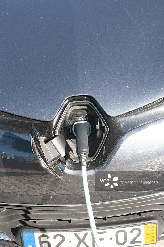 电动汽车充电站图片素材