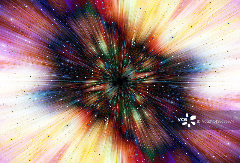 宇宙大爆炸概念插图图片素材