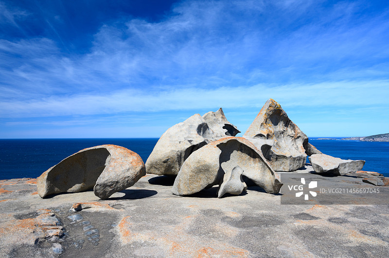 澳大利亚袋鼠岛奇石景观图片素材