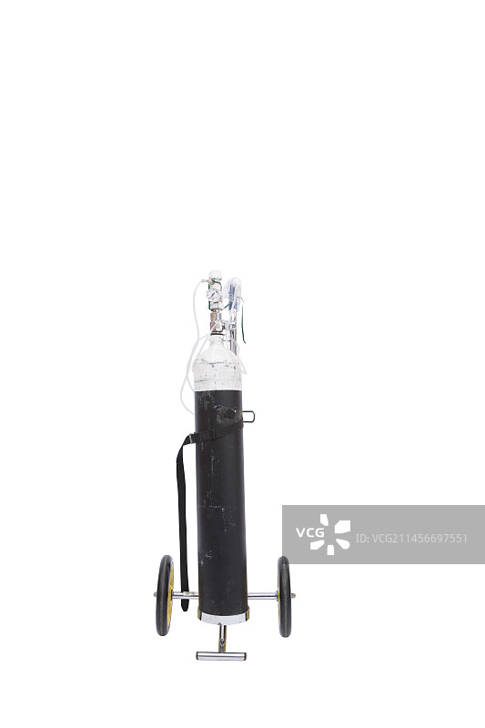 20世纪50年代的氧气罐图片素材