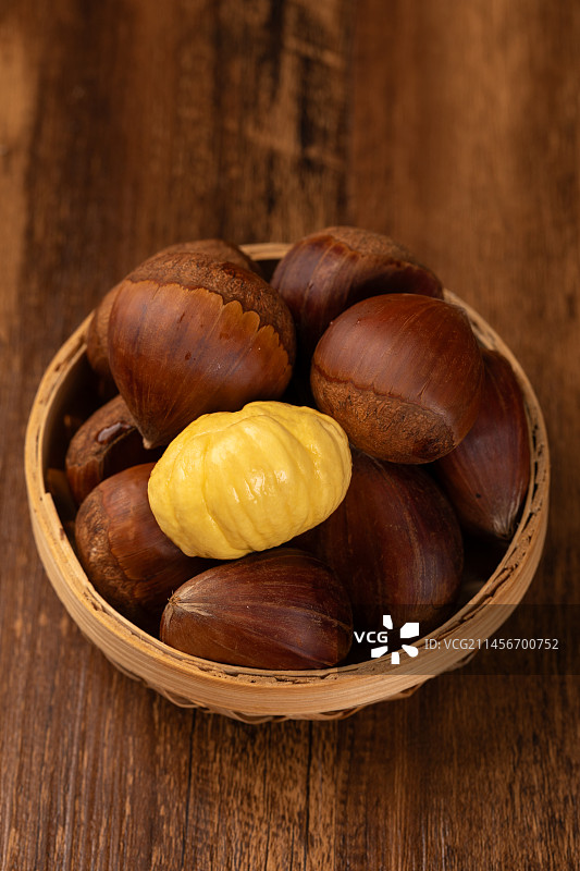 板栗图片素材