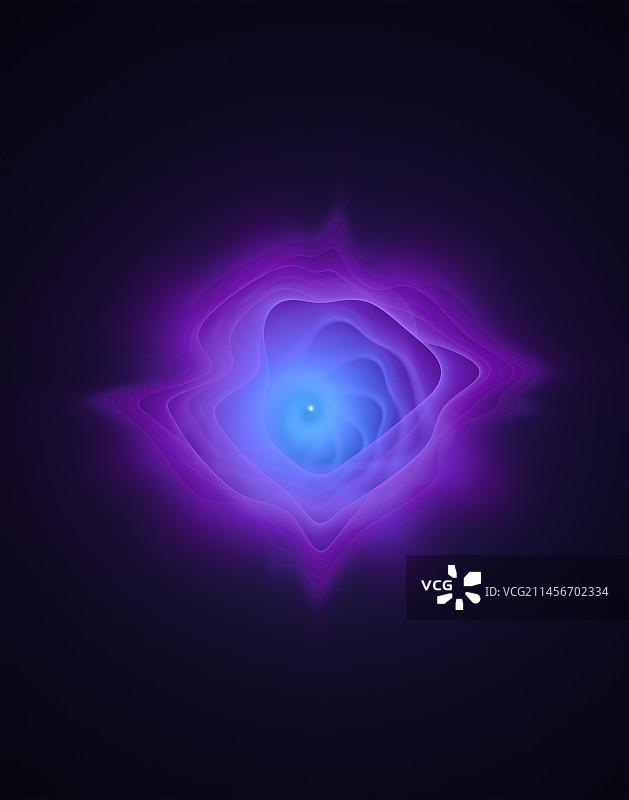 引力波抽象插图图片素材