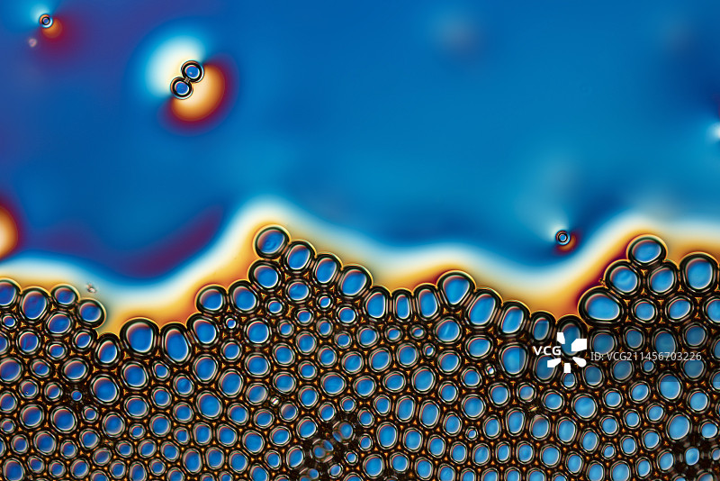 味精偏光显微照片图片素材