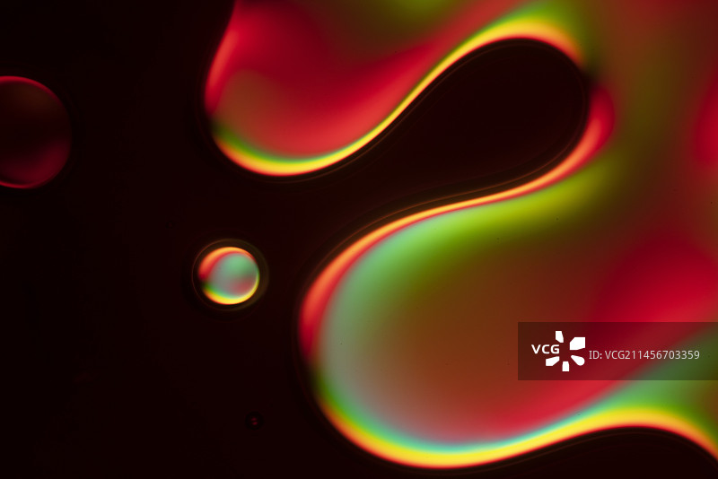 维生素B1，偏振光显微照片图片素材