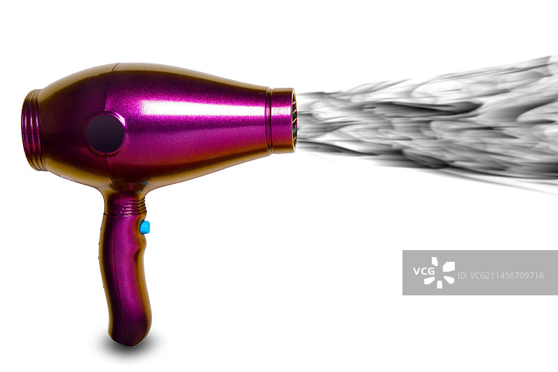 吹风机的气流图图片素材