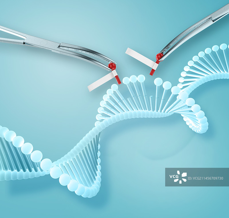 基因编辑概念图图片素材