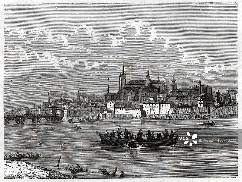 莫里茨·冯·雅各比测试电动机，图示图片素材