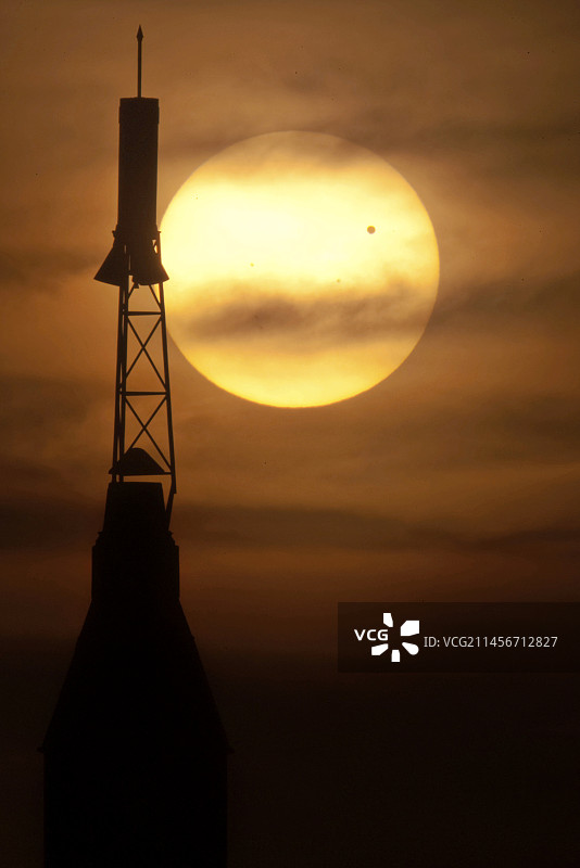 2012年6月金星凌日图片素材